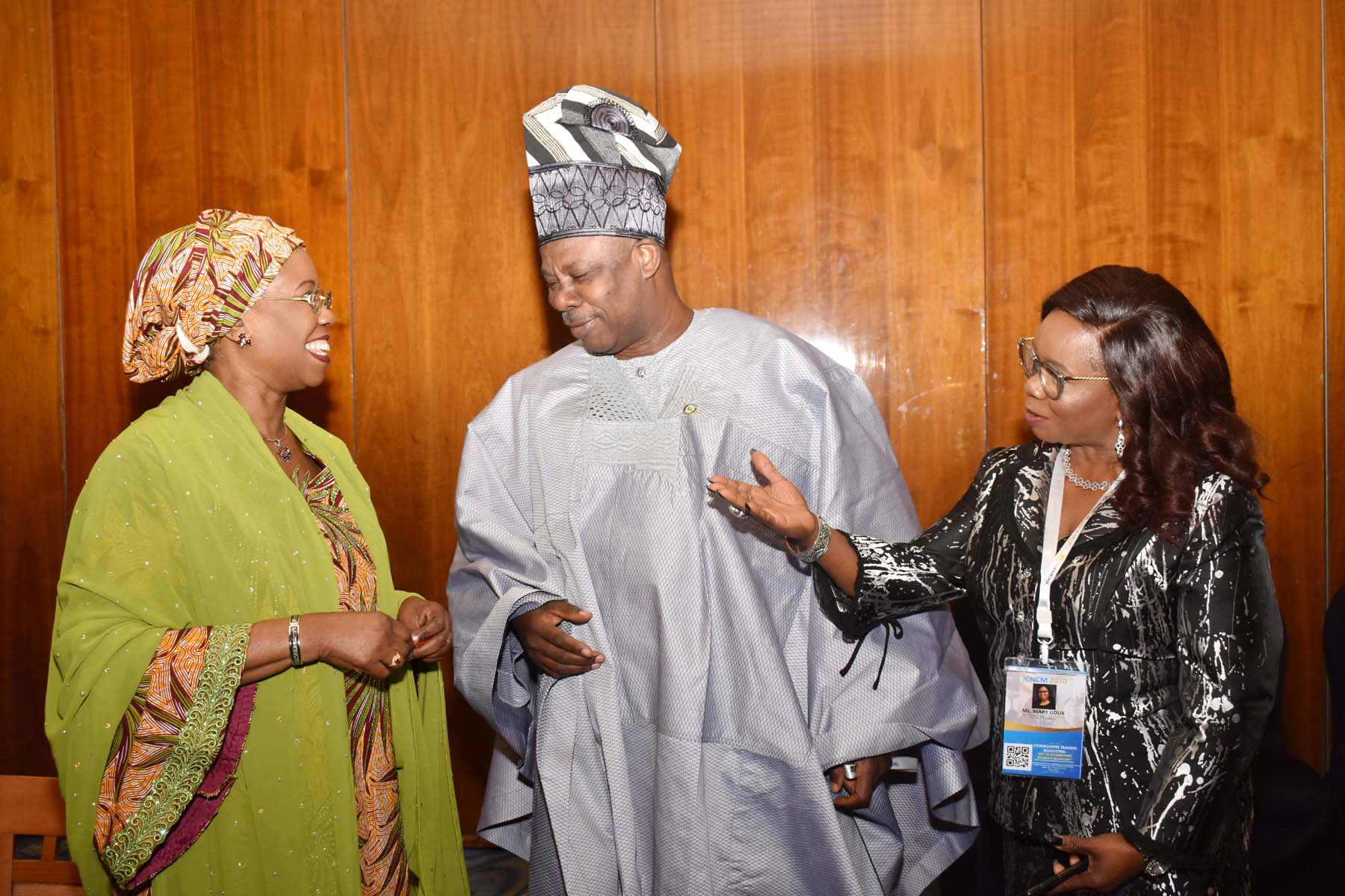 LR,  and Minister of State for Industry, Trade and > Investment Mrs Mariam Katagum, Chairman, Senate Committee on Capital > Market Sen Ibikunle Amosun  and Acting Director General Securities and > Exchange Commission Ms Mary Uduk during the International Conference > on Nigerian Commodities Market in Abuja, Monday