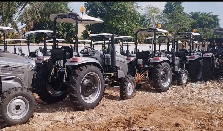 Enugu Govt Takes Delivery Of 100 Tractors, 900 More Underway