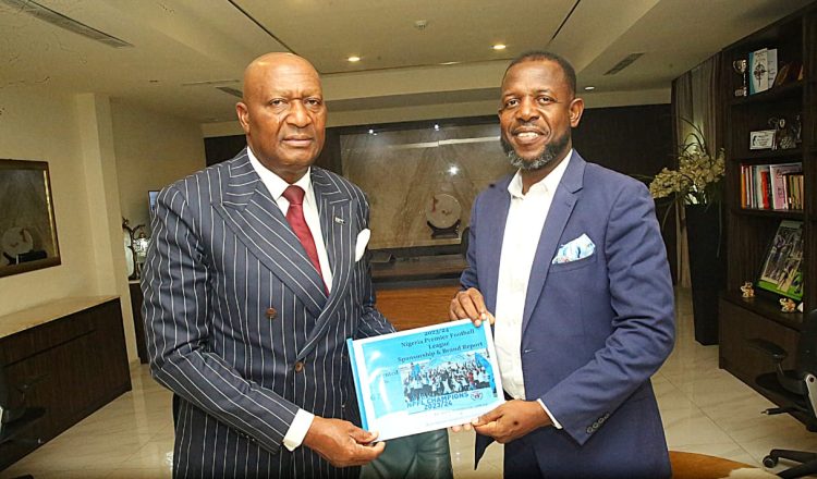 Aikhoje Presents 2023/24 NPFL Sponsorship And Brand Report To GTI