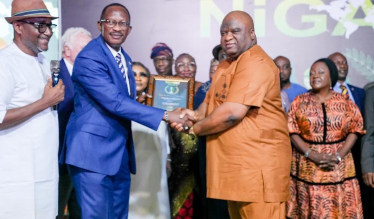 SAHCO PLC Chairman, Taiwo Afolabi (CON) Honoured At 14th NIGAV Awards