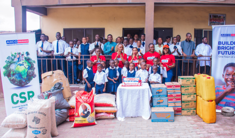 AIICO Insurance Brings Joy And Hope To Visually Impaired Children On Children’s Day