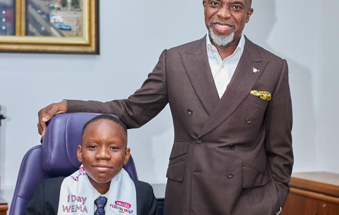 12 Year-Old Chiderije Mbah Appointed CEO Of Wema Bank On Children’s Day