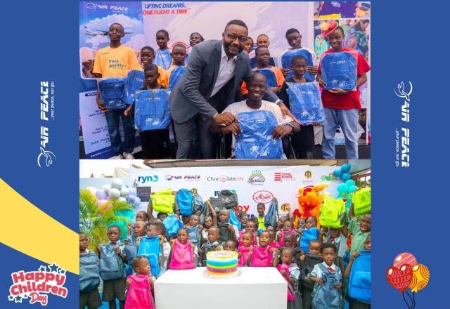 May 27: Air Peace Celebrates Children At Dual Events
