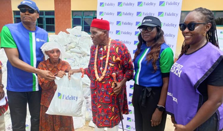 Fidelity Bank Brings Relief To Rivers State Community With Food Bank Initiative