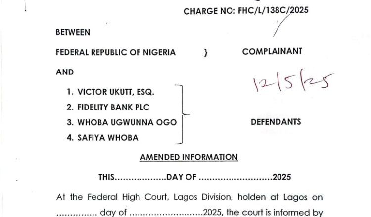 Fidelity Bank MD Not Part Of The Woobs Case