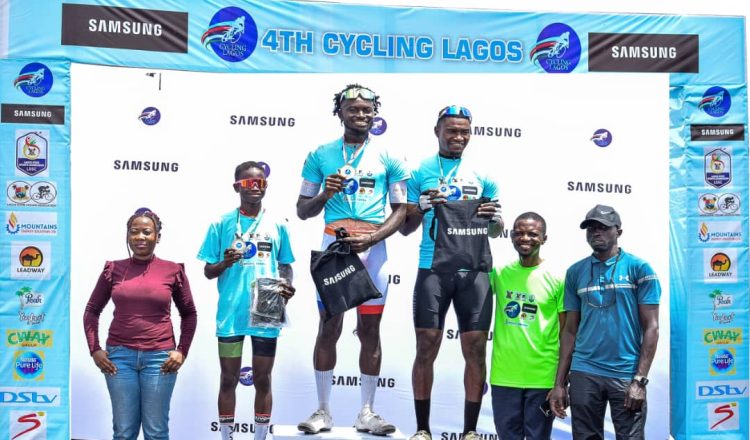 Agbo Francis, Olawale Peace, Others Shine At 4th Cycling Lagos