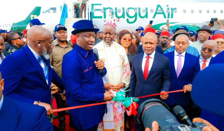 Keyamo Inaugurates Enugu Air,  Commends Mbah