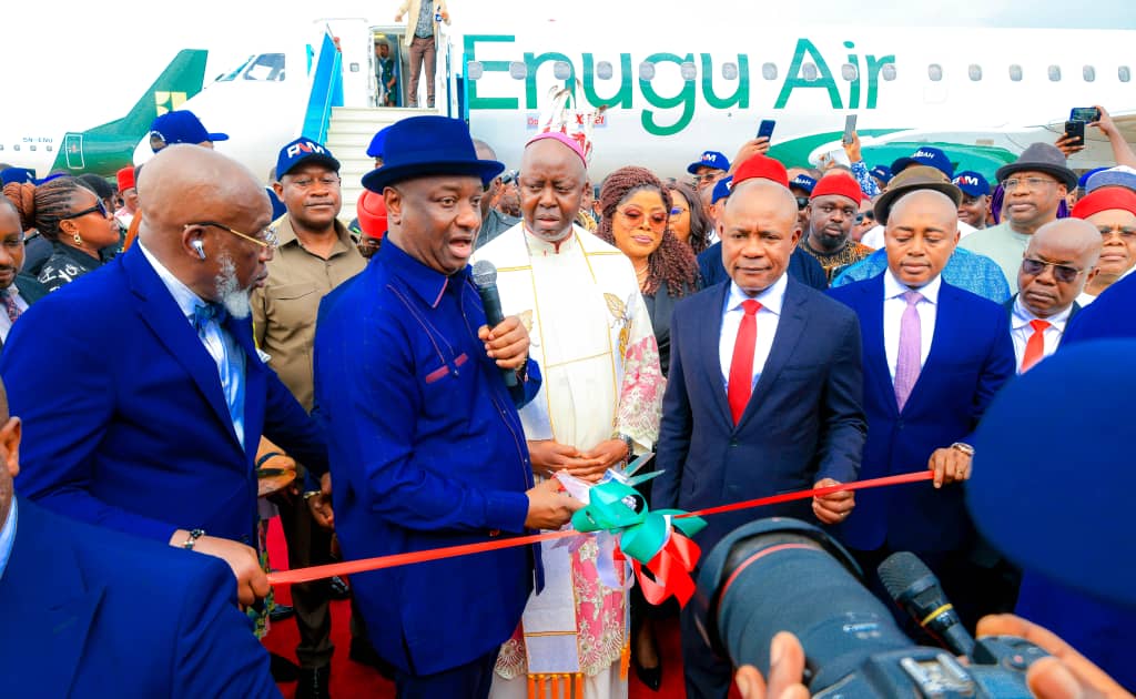 Keyamo Inaugurates Enugu Air,  Commends Mbah