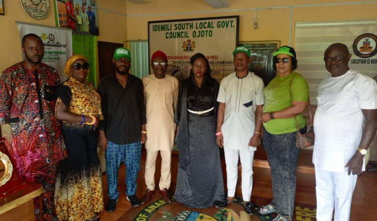 Solution Witness Pays Courtesy Visit To Idemili South Mayor, Hon Amaka Obi