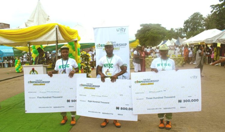 Unity Bank Empowers Young Entrepreneurs With ₦16M Business Grant