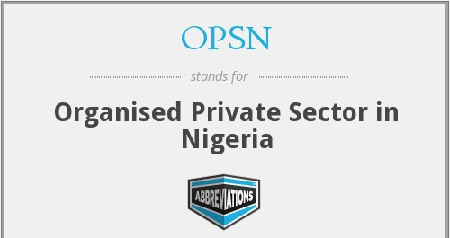 OPSN Commend Tinubu’s Decision on some provisions of FRC Act