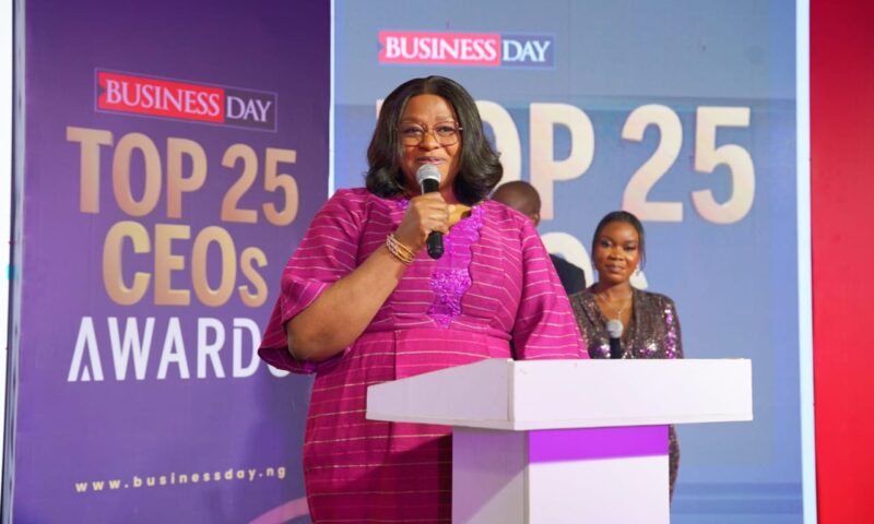 Rex Insurance Managing Director Honoured at the BusinessDay Top 25 CEO Award