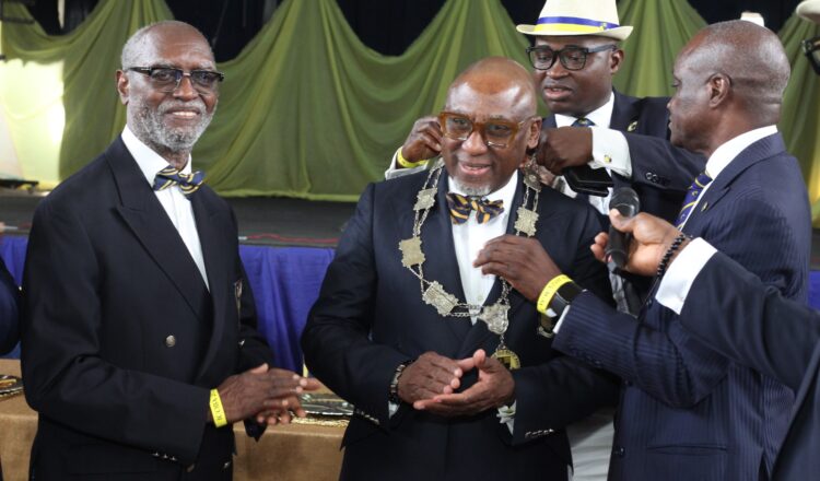 YBO Inaugurated As 12th President , Chairman Of Council, Igbobi College Old Boys Association