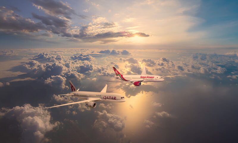 Qatar Airways Andd Kenya Airways Expand Partnership With Codeshare Flights To 19 Destinations