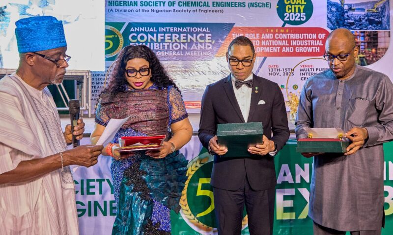 SNEPCo MD Ronald Adams Inducted Fellow Of Nigerian Society Of Chemical Engineers