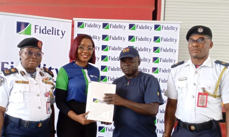 Fidelity Bank Advances Sustainable Firefighting Practices With Donation Of Hoses And Water Pumps